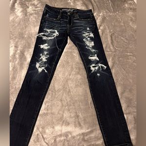 American Eagle ripped jeans